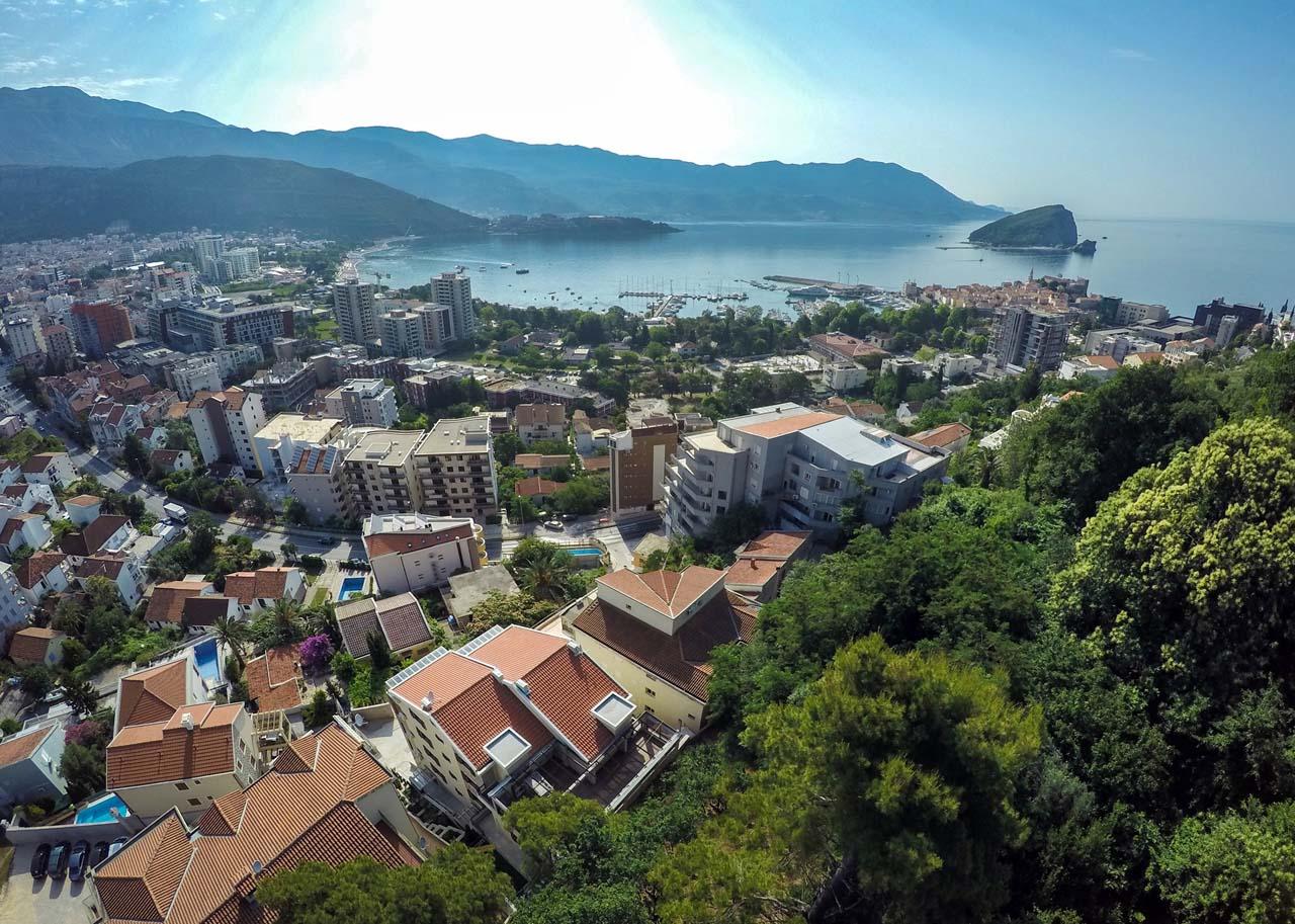 Aparthotel Villa Aria Budva Exterior foto