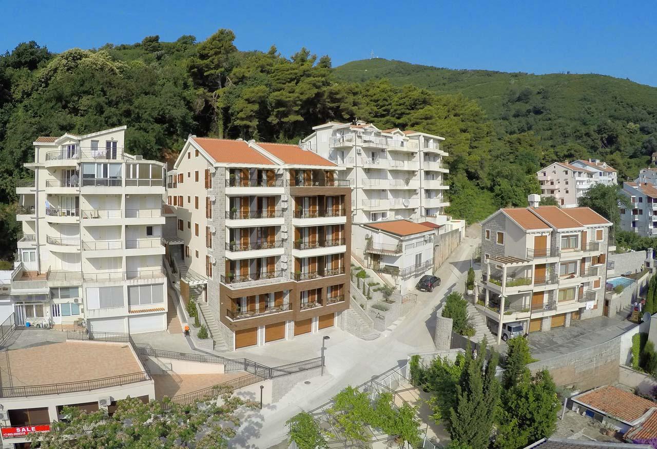 Aparthotel Villa Aria Budva Exterior foto